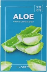 The Saem Тканинна маска "Алое", розслаблювальна Natural Skin Fit Relaxing Mask Sheet Aloe