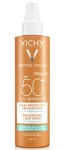 Vichy Сонцезахисний водостійкий спрей з гіалуроновою кислотою, SPF 50+ Capital Soleil Beach Protect Anti-Dehydration Spray SPF 50