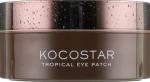 Kocostar Гідрогелеві патчі для очей "Тропічні фрукти. Кокос" Tropical Eye Patch Coconut - фото N3