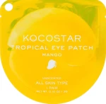 Kocostar Гідрогелеві патчі для очей "Тропічні фрукти. Манго" Tropical Eye Patch Mango