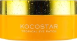 Kocostar Гідрогелеві патчі для очей "Тропічні фрукти. Манго" Tropical Eye Patch Mango - фото N4