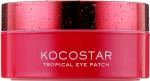 Kocostar Гидрогелевые патчи для глаз "Тропические фрукты, Питахайа" Tropical Eye Patch Pitaya - фото N3