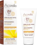 Acorelle Сонцезахисний крем для обличчя з ефектом тонування Nature Sun Cream SPF50