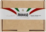 Proraso Набір Shave Travel Kit (cr/15ml + sh/cr/15ml + ash/balm/25ml)