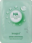 Images Зволожувальна маска для обличчя Ha Hydrating Mask Green
