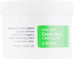 Заспокійливі диски для обличчя - CosRX One Step Green Hero Calming Pad, 70 шт - фото N4