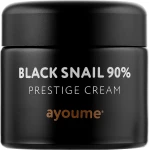 Ayoume Крем для лица с муцином черной улитки Black Snail Prestige Cream
