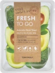 Тканевая маска с экстрактом авокадо - Tony Moly Fresh To Go Avocado Mask Sheet Nourishing, 25 г, 1 шт