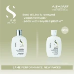 Шампунь для волос с микрокристаллами - Alfaparf Semi Di Lino Diamond Illuminating Low Shampoo, 1000 мл - фото N2