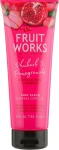 Grace Cole Скраб для тела "Ревень и гранат" Fruit Works Body Scrub Rhubarb & Pomegranate