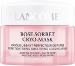 Lancome Маска для шкіри обличчя з ефектом охолодження і звуження пор Rose Sorbet Cryo-Mask