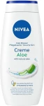 Nivea Гель-уход для душа "Крем и Алоэ" Care Shower Cream Natural Aloe Vera