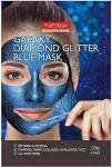 Purederm Маска-плівка для обличчя "Блакитна" Galaxy Diamond Glitter Blue Mask