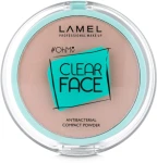 LAMEL Make Up Clear Face Oh My Compact Powder Пудра компактна антибактеріальна - фото N2