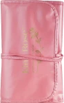 King Rose Набір пензлів для макіяжу в рожевому чохлі, 24 шт. Professional Makeup - фото N3