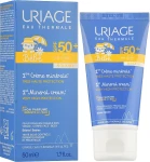 Uriage Сонцезахисний крем для немовлят Baby 1st Mineral Cream SPF 50+ - фото N2