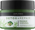 John Frieda Живильна маска для інтенсивного відновлення волосся Detox & Repair Masque