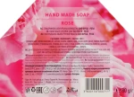 BioFresh Глицериновое мыло ручной работы нарезанное "Роза" Rose Glycerin Soap - фото N3