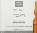 MartiDerm Омолаживающие ампулы для лица Platinum Photo-Age Ampollas - фото N5