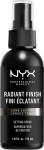 NYX Professional Makeup Radiant Finish Setting Spray Long Lasting Фиксатор для макияжа с эффектом сияния
