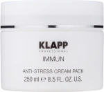 Klapp Крем-маска для лица "Анти-стресс" Immun Anti-Stress Cream Pack - фото N3