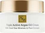 Health And Beauty Крем для лица активный с аргановым маслом Triple Active Argan Oil Cream - фото N2