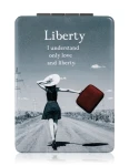 SPL Зеркало косметическое, "Liberty", серое