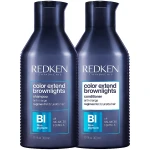 Redken Кондиционер для нейтрализации нежелательных тонов натуральных или окрашенных волос оттенков брюнет Color Extend Brownlights Conditioner - фото N5