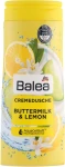 Balea Крем-гель для душу "Пахта і лимон" Cremedusche Buttermilk & Lemon - фото N2