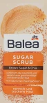 Balea Сахарный скраб для лица с коричневым сахаром и чиа Sugar Face Scrub With Brown Sugar And Chia