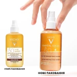 Vichy Солнцезащитный водный двухфазный спрей для лица и тела с бета-каротином, усиливающим загар, SPF50 Capital Soleil Solar Protective Water - фото N3