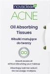 Novaclear Матирующие салфетки для лица Acne Oil Absorbing Tissues