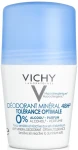 Vichy Шариковый дезодорант Déodorant Minéral 48h Tolérance Optimale Roll-On