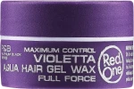 RedOne ВІск для волосся на водній основі Aqua Hair Gel Wax Full Force Violetta