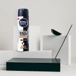 Nivea Дезодорант-спрей 5в1 для чоловіків MEN Black & White Invisible Ultimate Impact 5in1 Antiperspirant Spray - фото N2