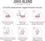 Маска гідрогелева для обличчя - Joko Blend Bourbon Rose Hydrojelly Mask, 20 г - фото N3
