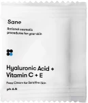 Sane Крем для чувствительной кожи лица с гиалуроновой кислотой + витамин С + Е Hyaluronic Acid + Vitamin C + E Face Cream For Sensitive Skin (пробник)