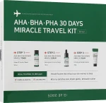 Some By Mi Набор AHA BHA PHA 30 Days Miracle Travel Kit (ton/30ml + ser/10ml + f/cr/20g)