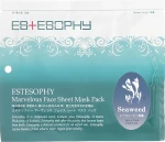 Estesophy Тканевая маска для лица Marvelous Sheet Seaweed Mask