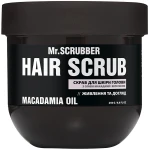 Mr.Scrubber Скраб для шкіри голови з олією макадамії та кератином Macadamia Oil Hair Scrub - фото N2