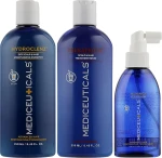 Mediceuticals Набор Advanced Hair Restoration Dry Thinning Hair For Men (shm/250ml + cond/250ml + ser/125ml) - фото N3