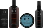 American Crew Набір Men's Most Wanted Strong Hold (shm/250ml + cr/50g + spray/100ml + balm/7.4ml) - фото N2