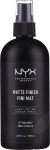 NYX Professional Makeup Matte Finish Long Lasting Setting Spray Спрей-фіксатор для макіяжу з матовим фінішем - фото N2
