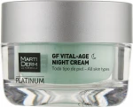 MartiDerm Ночной крем для лица Platinum Gf Vital Age Night Cream