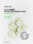 Lebelage Маска для лица тканевая с огурцом Cucumber Solution Mask