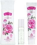 Bulgarian Rose Rose Набор (parfum/roll/on/9ml + mic/water/150ml + h/cr/50ml) - фото N2