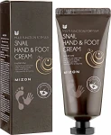 Mizon Крем для рук і ніг з муцином равлика Snail Hand And Foot Cream - фото N2