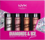 NYX Professional Makeup Набір Diamonds & Ice, Please Shimmer Body Oil (shimmer/4x13,76ml)