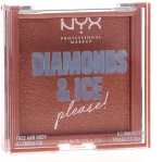 NYX Professional Makeup Diamonds & Ice Face And Body Illuminator Хайлайтер для лица и тела