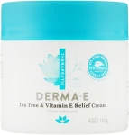 Derma E Антисептичний крем з олією чайного дерева та вітаміном Е Therapeutic Topicals Tea Tree & E Antiseptic Cream